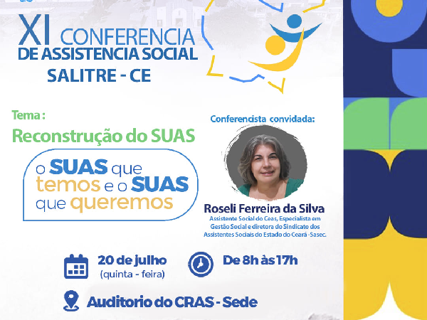 XI Conferência Municipal de Assistência Social.