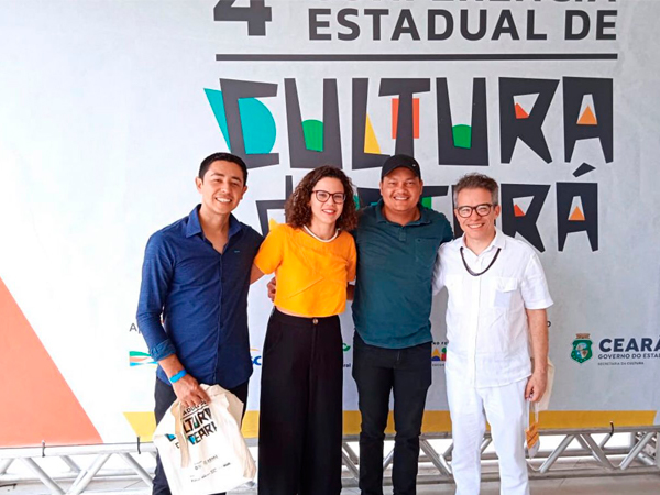 Representantes de Salitre na 4ª Conferência Estadual de Cultura em Caucaia, CE